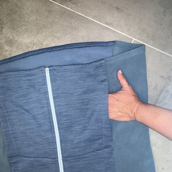 The North Face Women’s Mash Up Jacket Fleece Blue Neon Orange Size XL – EUC - Picture 5 of 14